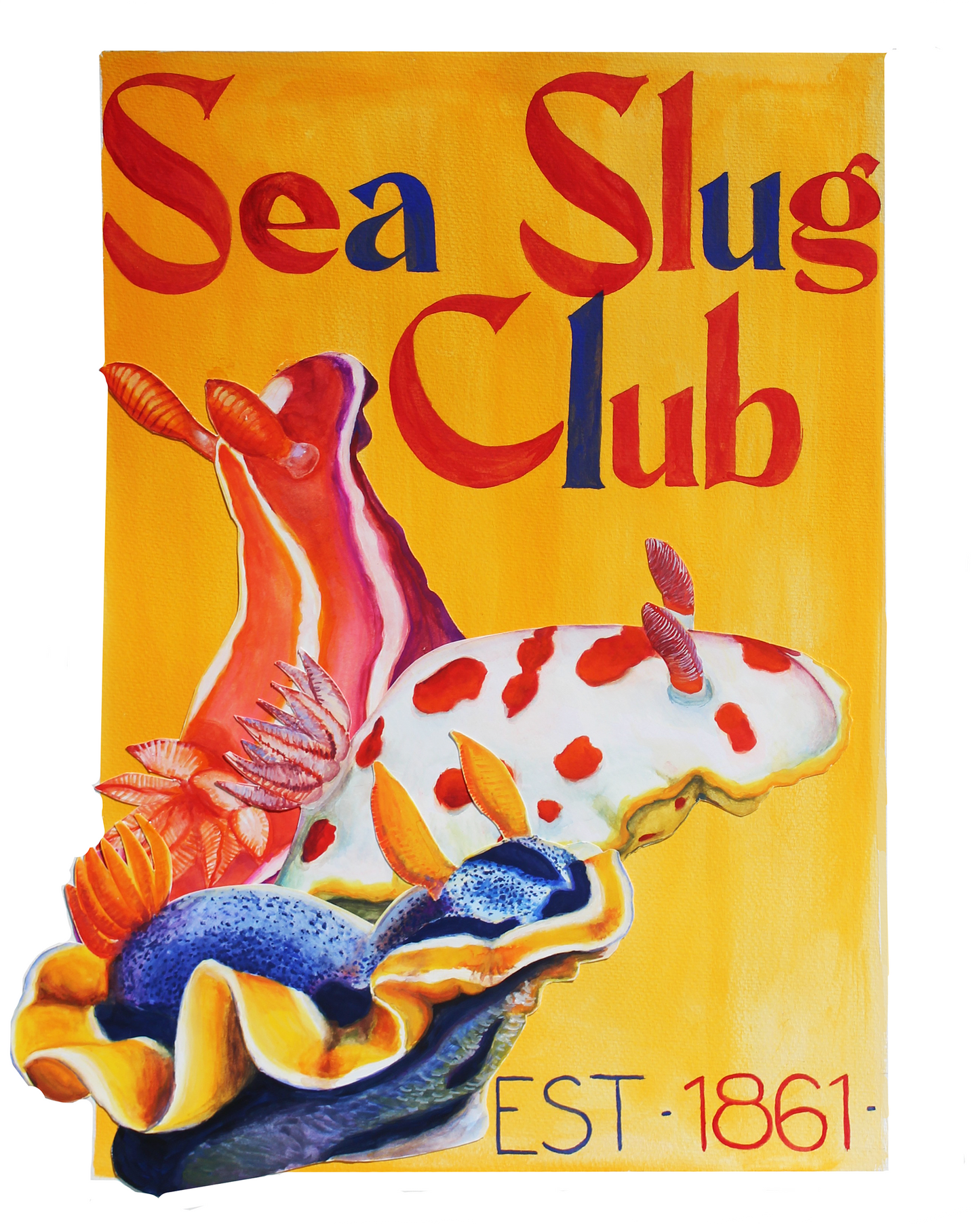 Sea Slug Club Sticker